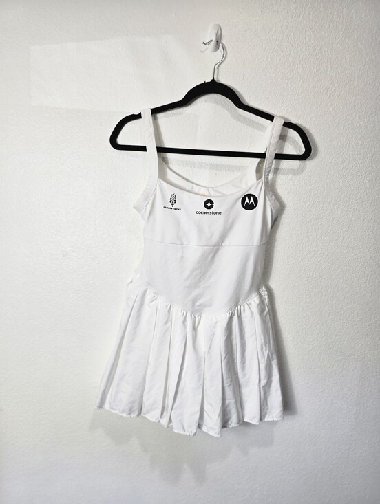 FP Movement by Free People Tops - FP Movement Swing of Things Tennis Dress with black logos #tennis #athletic